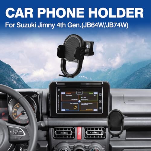 Autorder Car Phone Holder for 2019-2025 Suzuki jimny Accessories Phone Mount Cell Phone Car Mount Automobile Phone Stabilizer 360 Degree Rotation - Image 2