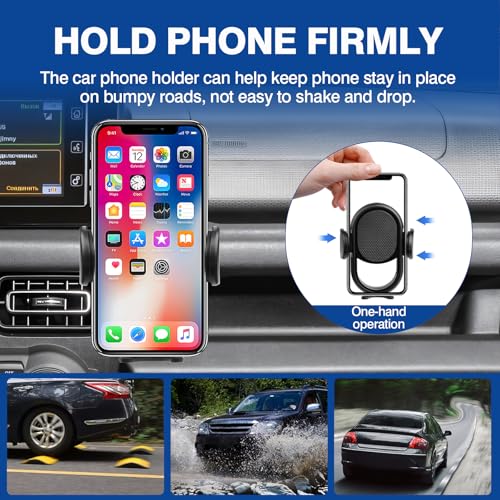 Autorder Car Phone Holder for 2019-2025 Suzuki jimny Accessories Phone Mount Cell Phone Car Mount Automobile Phone Stabilizer 360 Degree Rotation - Image 5