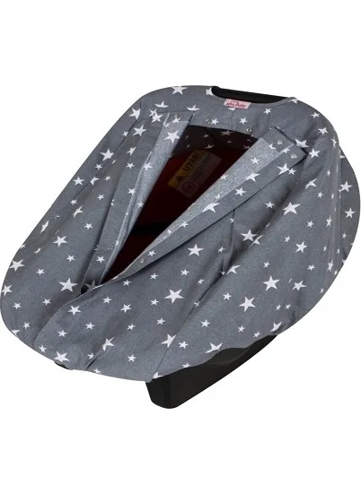 Sevi Bebe Star Patterned Infant Carrier Cover