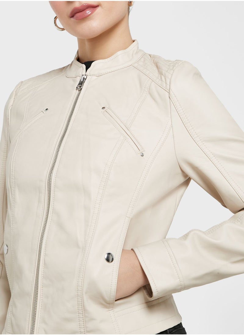 VERO MODA - Zip Through Jacket - Image 1