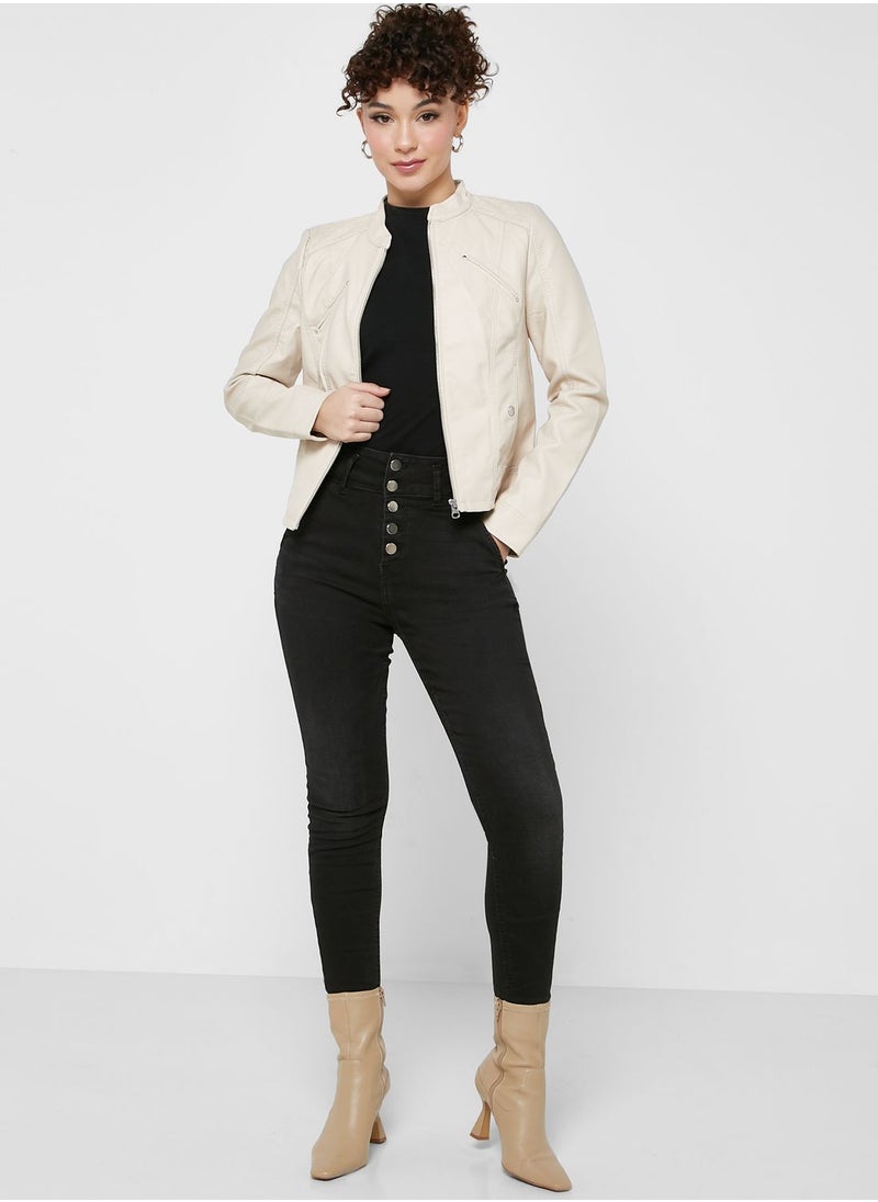 VERO MODA - Zip Through Jacket - Image 1