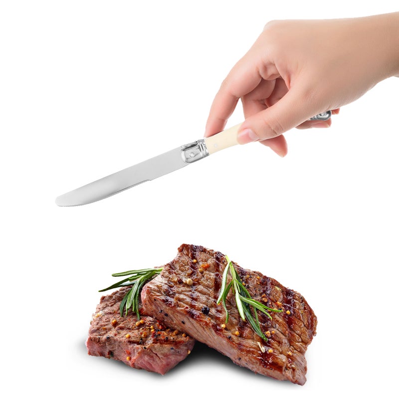 2 Sets Western Flatware Stainless Steel Dinnerware Steak Fork Spoon Cutter for Home Restaurant - Image 4