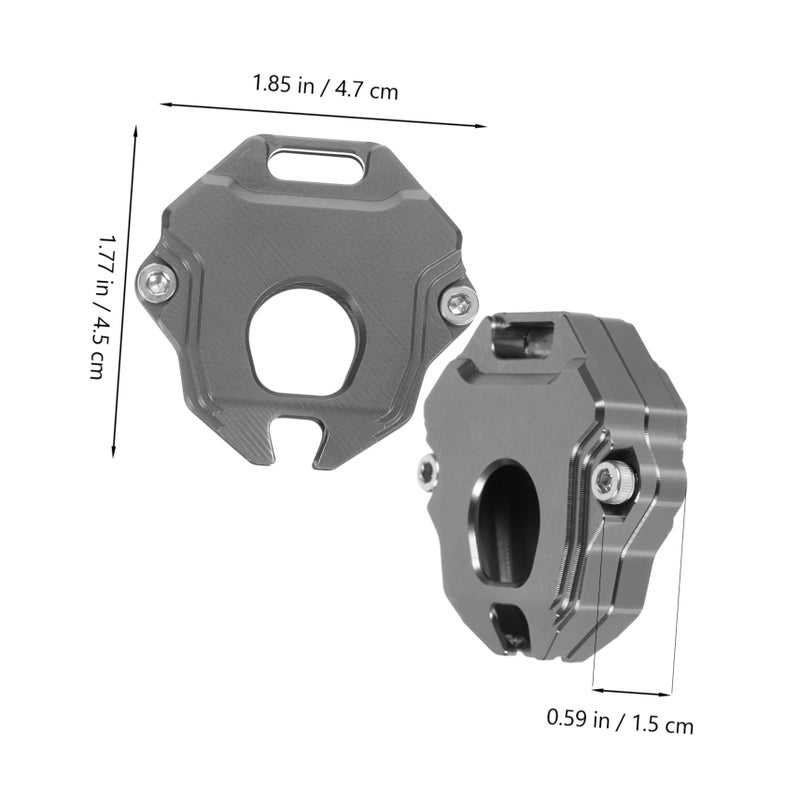Aluminum Alloy Motorcycle Key Case Cover Protective Shell For Bike - Image 4