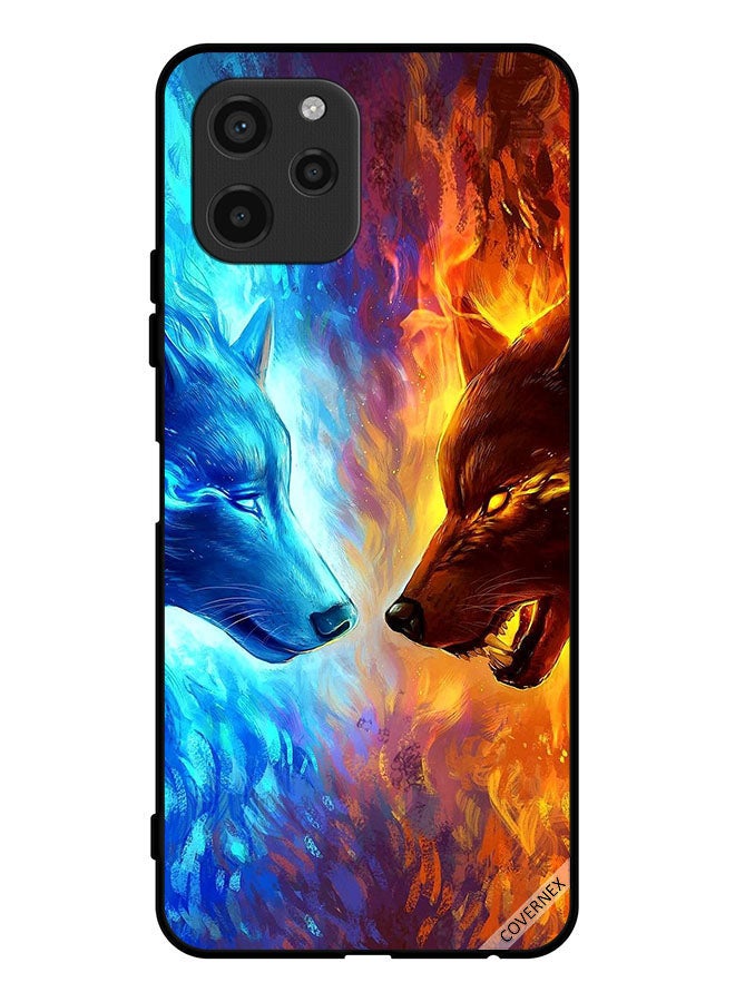 Covernex Protective Case Cover For Huawei Enjoy 50z Water & Fire Wolf - Image 1