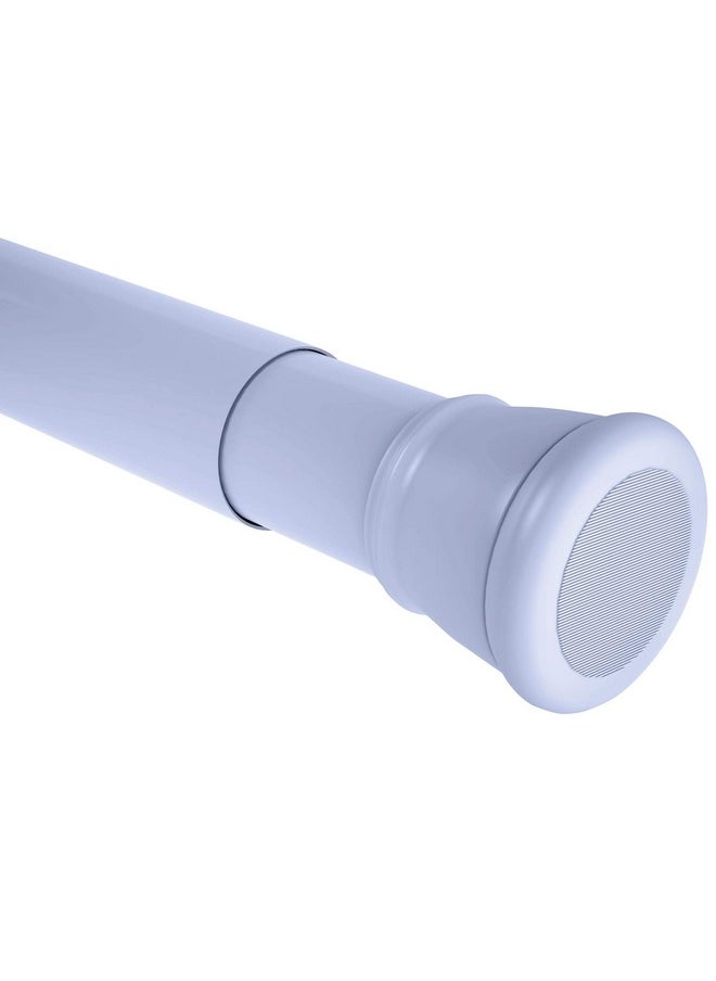 Story@Home Story@Home- Shower Curtain Rod, Adjustable Curtain Rod, Tension Spring Installation(No Tools Needed), Sturdy & Rust-Proof Curtain Rod, 41"-70", Light Purple| Curtain Rods No Drilling for Wall 