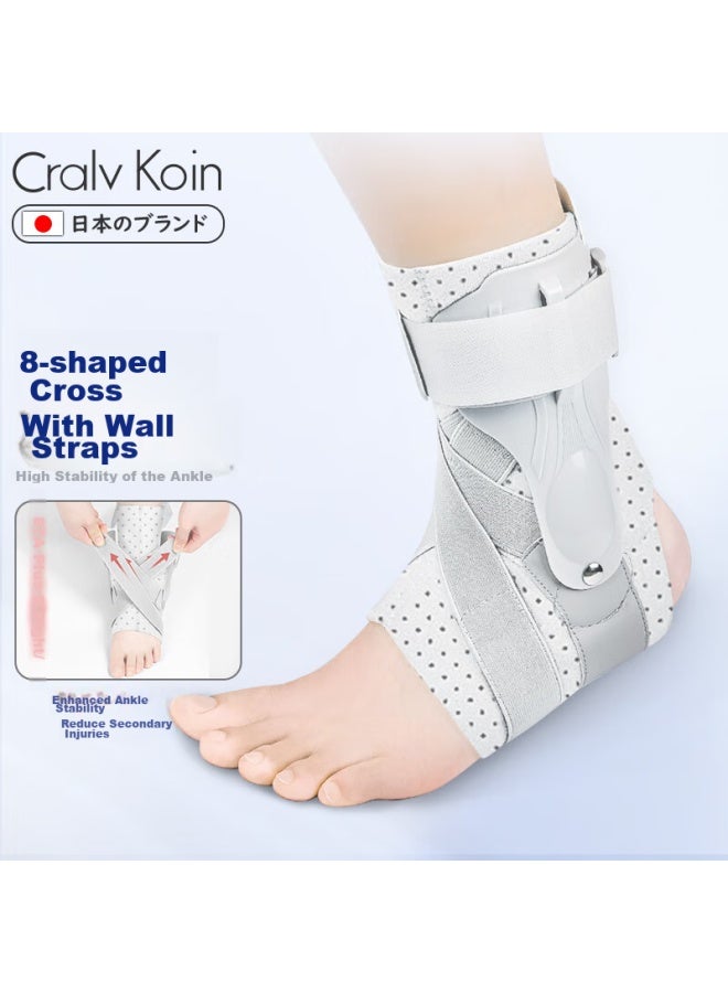 Cralvkoin Ankle Brace, Ankle Joint Fixation Support, Sprain Brace, Fracture And Ligament Injury Medical Rehabilitation Fixation, Anti-sprain Foot Support - Image 2