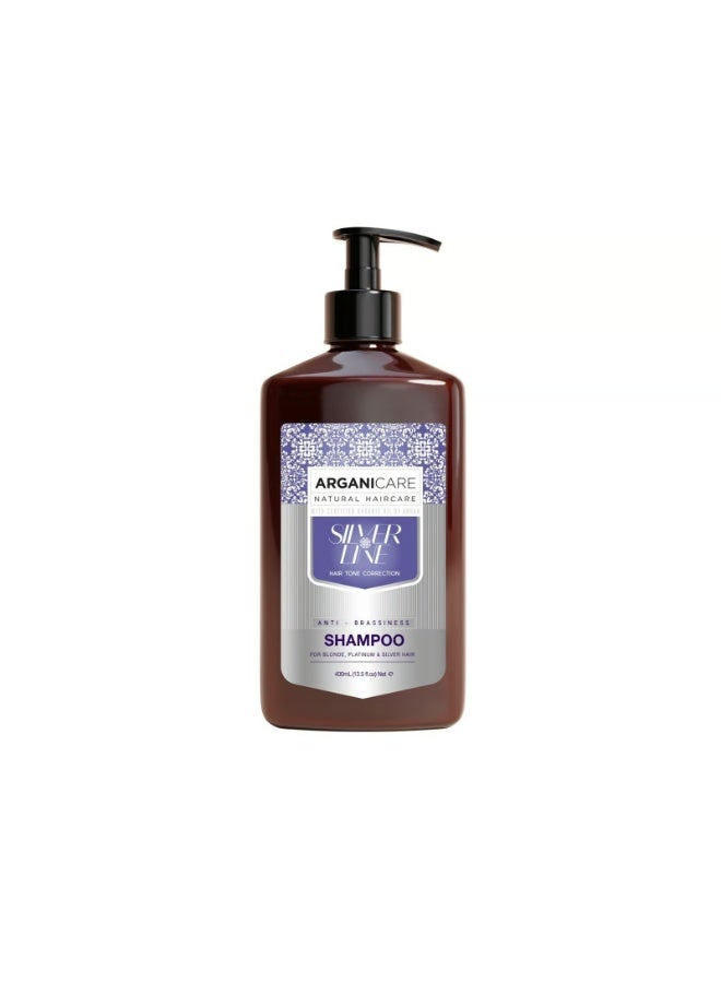 Arganicare Silver Line Shampooo 400ml - Image 1