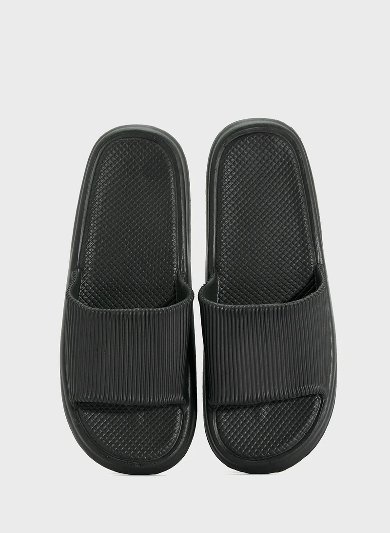 Seventy Five Open Toe Comfy Home Slippers