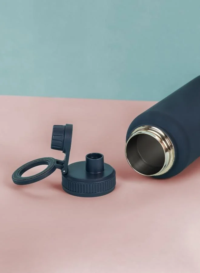 Casa Quesera SNAPTRON® HYDROPOP 1000ml Insulated Sports Water Bottle – Large Capacity, Portable, Leakproof with Anti-Slip Bottom