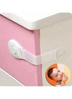 Multi-Functional Child Safety Fridge Lock, Drawer Lock, Adjustable Flexible Strap, Safety Lock for Drawers and Cabinets, 10 Pieces, Random Color - pzsku/Z7C956D364D06E55CBCDFZ/45/_/1736389061/e2367967-9ddf-4b78-a368-f30f6ec2d510