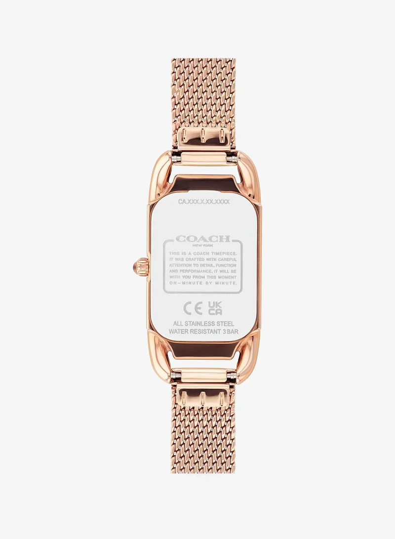 Coach  Cadie Analogue Watch with Steel Bracelet - 14504034 for Women | Best Price UAE