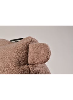 Extreme Lounging Extreme Lounging® - Original Mini Teddy Bean Bag for Kids - Made in UK - Premium Quality Double Stitched Bean Bag - Cosy, Warm & Comfortable - Soft & Lightweight with 2 Teddy ears - Color Heather  - Image 5