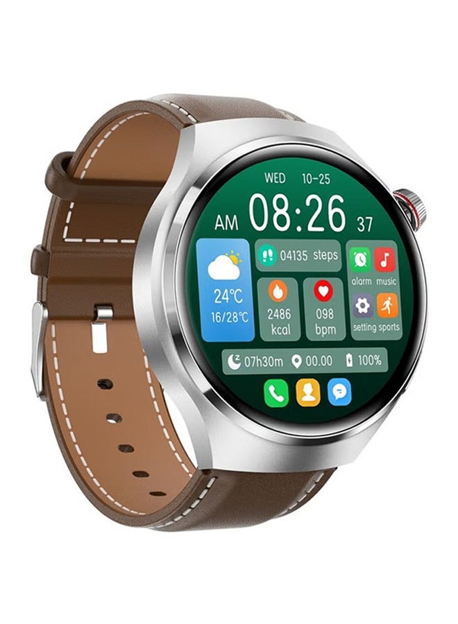 Men's smart watches with multiple functions, IP68 waterproof smart watches for Android and iOS mobile phones, fitness tracker watches with multiple exercise modes, heart rate monitors, pedometers, sleep monitors, silver - Image 2