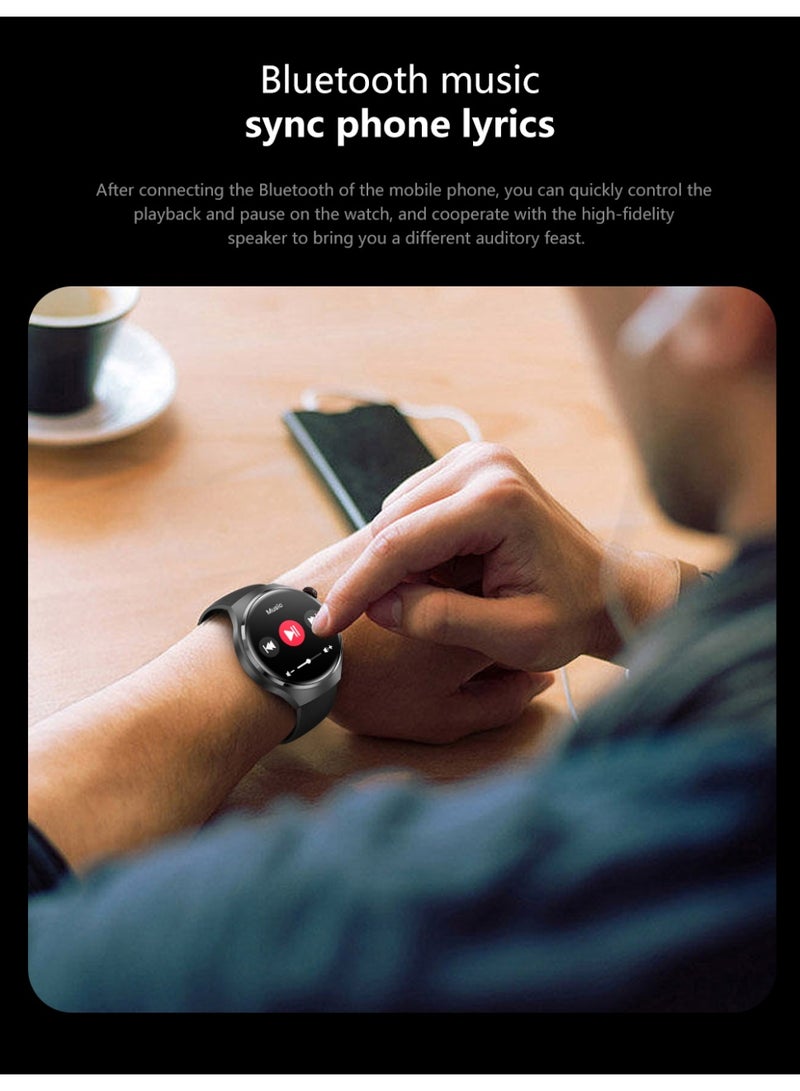 Men's Smart Watch IP68 Waterproof Smart Watch Is Suitable For Android And iOS Mobile Phones Multi-exercise Mode Fitness Tracker Heart Rate Monitor Pedometer Sleep Monitor, Silver - Image 5