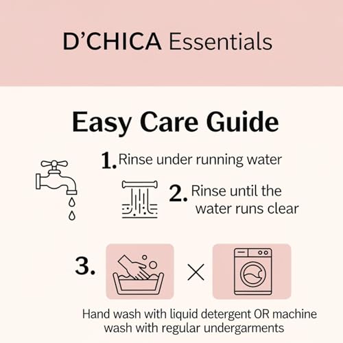 DChica Essentials Teen Period Panties, Super Absorbent Menstrual Underwear, Anti-Microbial Lining for Girls, Reusable Leak Proof Cotton Panty, No Pad Required, Light to Medium Flow Period Briefs_2Pcs - Image 4