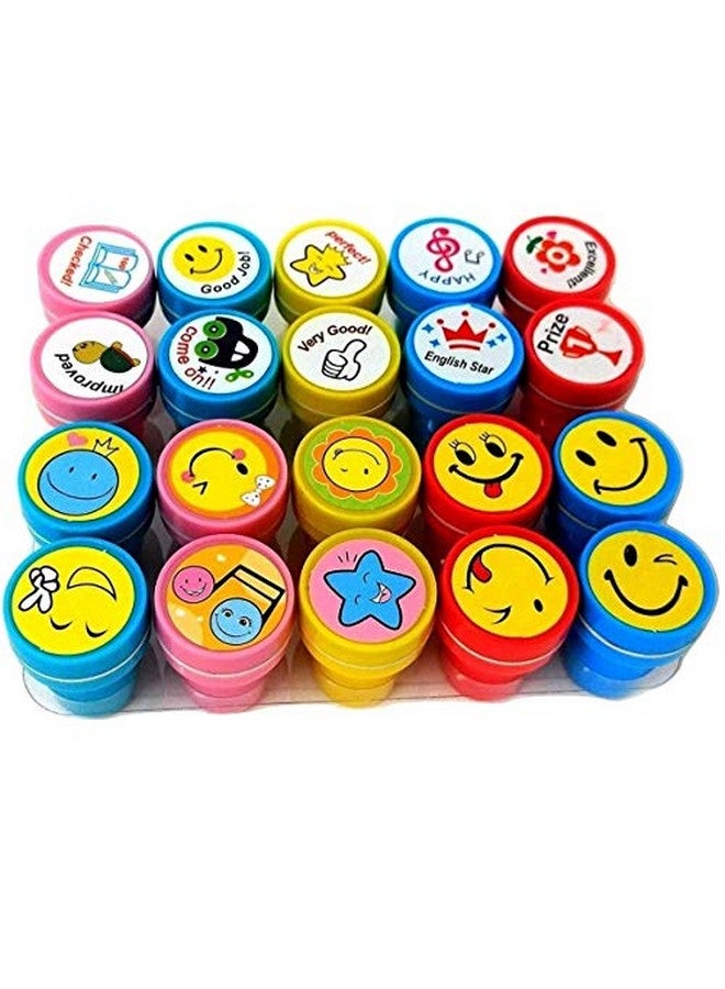 أويترا طوابع مكونة من 20 قطعة للأطفال، رموز تعبيرية ومكافآت تحفيزية، هدايا أعياد ميلاد، فنون، سكرابوكينغ - Image 1