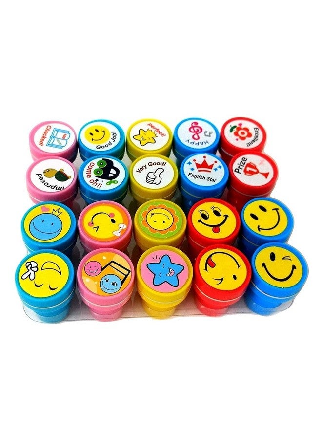 أويترا طوابع مكونة من 20 قطعة للأطفال، رموز تعبيرية ومكافآت تحفيزية، هدايا أعياد ميلاد، فنون، سكرابوكينغ - Image 2