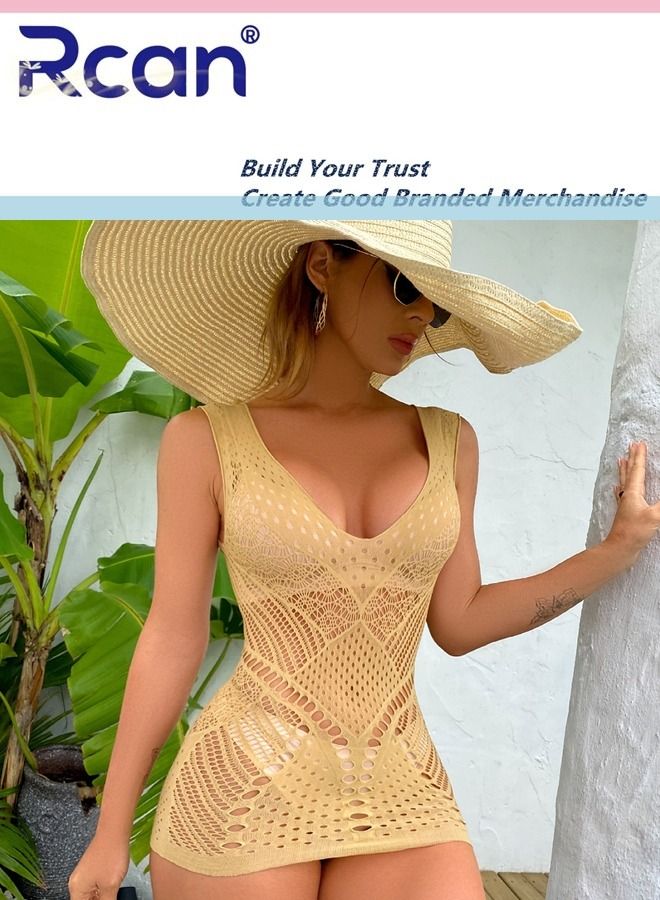 Rcan Lingerie For Women One Size Stretchy Teddy Hollow Out Sling Dress Bodysuit Babydoll Exotic Underwear Nightwear Ladies Boudoir Outfits Clubwear - Image 2