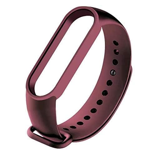 HUMBLE Soft Silicone Adjustable Watch Band Compatible with xiaomi mi Watch 5 & 6 – Lightweight, Sporty Replacement Strap - Wine Red (Watch Not Included) - Image 2