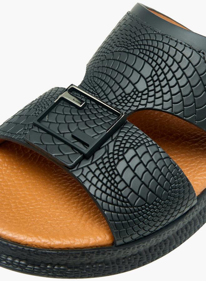 Mister Duchini Boys Leather Arabic Sandals - Image 4