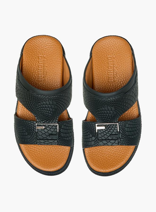 Mister Duchini Boys Leather Arabic Sandals - Image 3