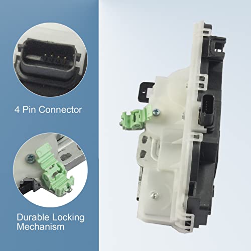 DICMIC Rear Left Driver Side Door Lock Latch Actuator Compatible with 2011-2019 Ford Explorer 2009-2014 Ford F-150 2010-2014 Ford Mustang 2010-2014 Lincoln Mark LT Replace# 9L3Z5426413A - Image 4