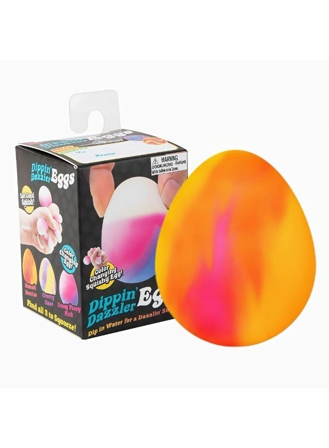 NeeDoh Squeeze Eggs for Anxiety Relief, Sensory Fidget Toy for Kids and Adults, Party Favors - Image 1