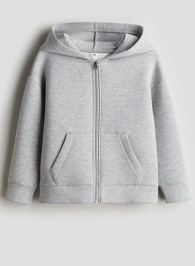 H&M Scuba Zip-Through Hoodie