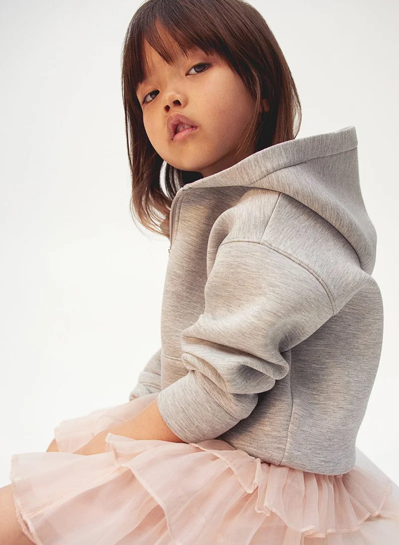H&M Scuba Zip-Through Hoodie