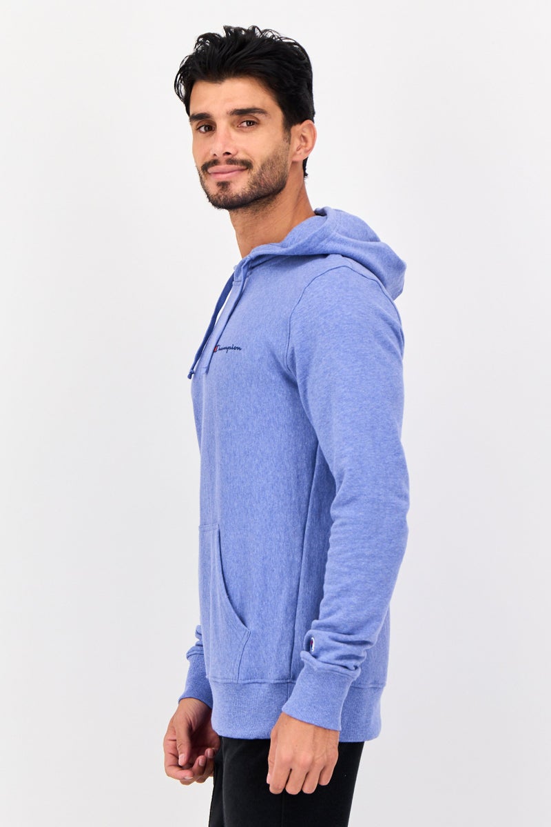 Champion Men Sportswear Fit Outdoor Hoodies, Heather Blue - Image 2