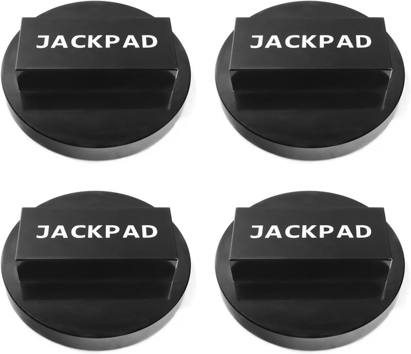 imUfer Jack Pad Adapter Anodized Black Replacement for B-MW 135 335 535 E82 E88 E46 E90 E91 E92 E93 E38 E39 E60 E61 E63 E64 E65 E66 E70 E71 E89 X5 X6 X3 1M M3 M5 M6 F01 F02 F30 F10(4 pcs) - Image 1
