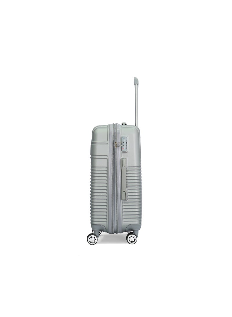 GIORDANO - Giordano Hardshell Luggage Trolley 5 pcs Set,Silver - Image 1