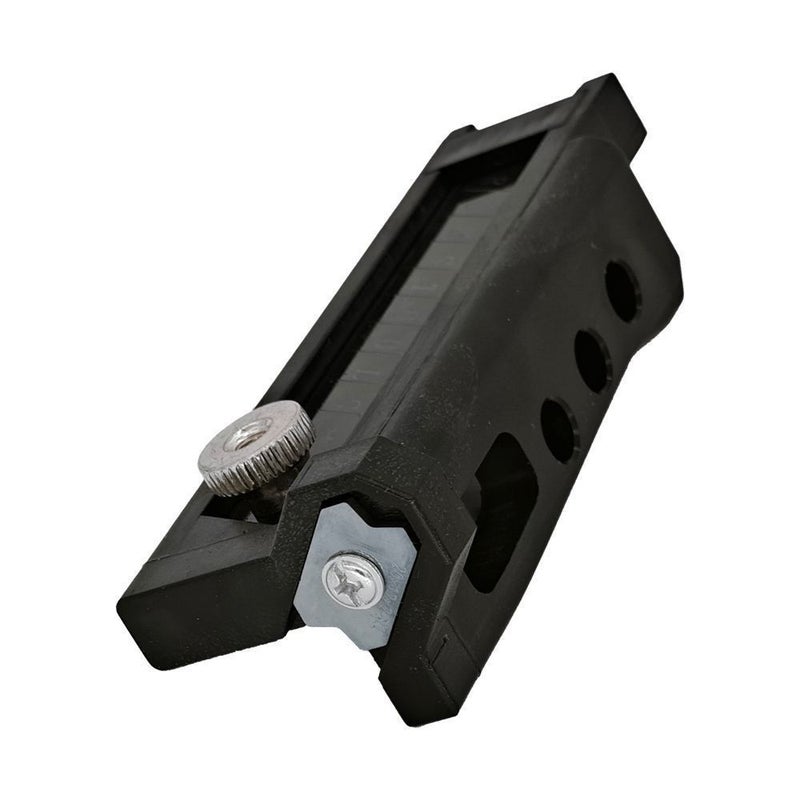 Arc trimmer R3 woodworking planer, edge banding strip, wooden board deburring, angling, manual chamfering, black - Image 1