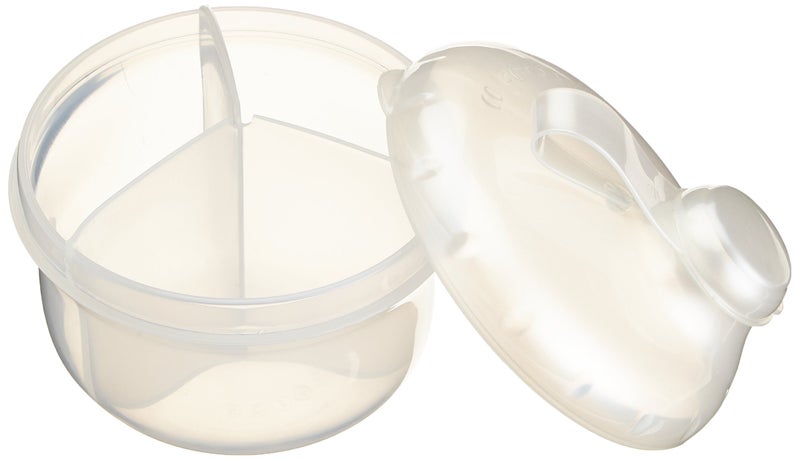 Nuby Milk Powder Dispenser, Colors May Vary, 3 Compartments - Image 2