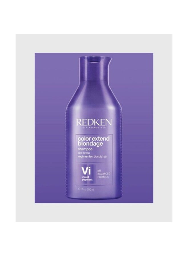 Redken Color Extend Blondage Shampoo Blonde Hair 300ml - Image 3