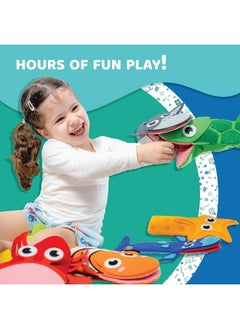 jackinthebox Hand Puppet Sea Animal Craft Kit for Kids 6-in-1 | Gifts for Kids Ages 4-8 | DIY Arts & Crafts Kit | Great Craft Gift for Kids | Gift for Girls and Boys | Toddler Craft Activities  - Image 2