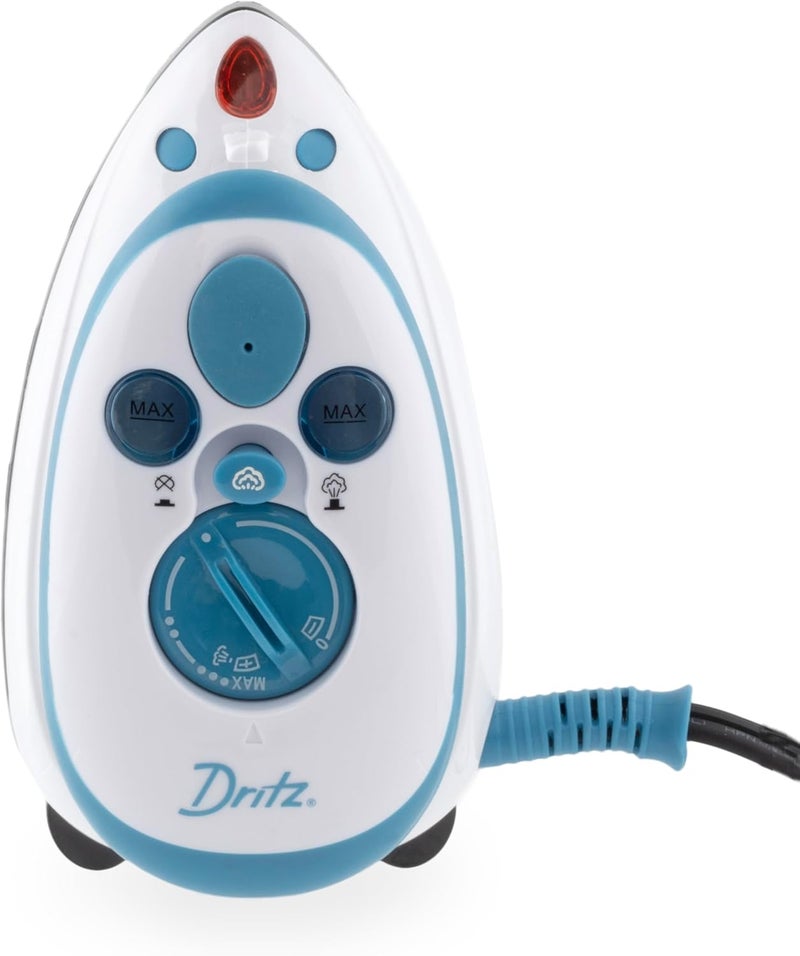 Dritz مكواة بخار السفر القوية: مكواة صغيرة للتطريز والحرف والخياطة، بخار محمول مدمج للاستخدام في المنزل وفي الطريق - Image 3