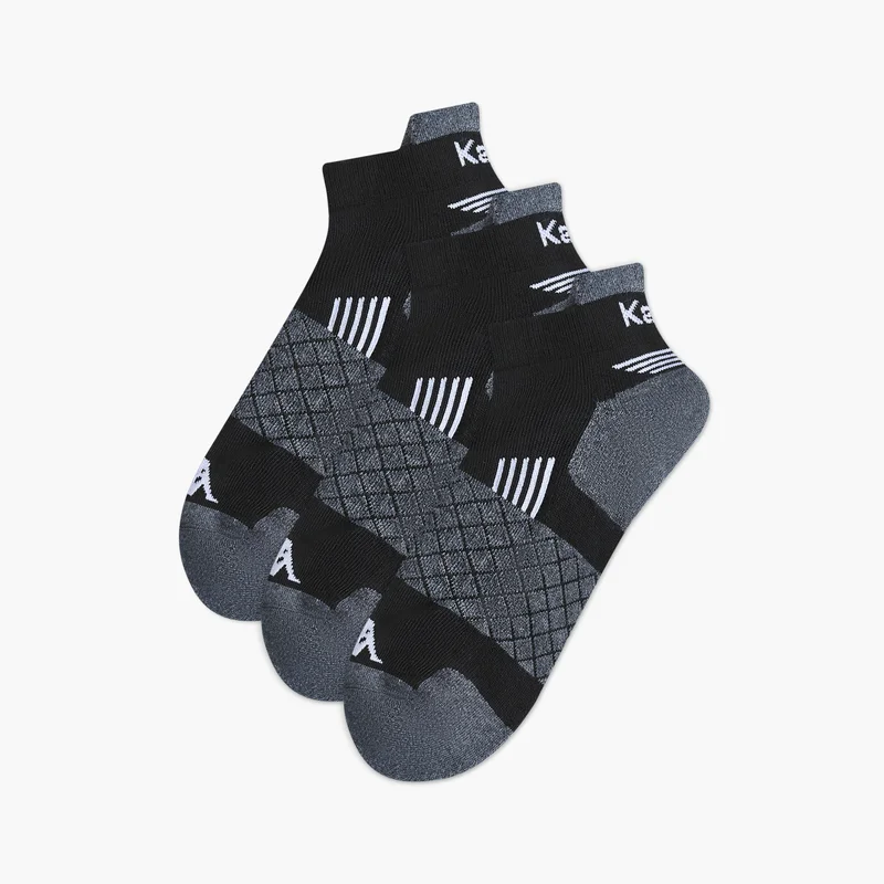 Kappa Set of 3 - Kappa Striped Ankle Length Half Terry Socks