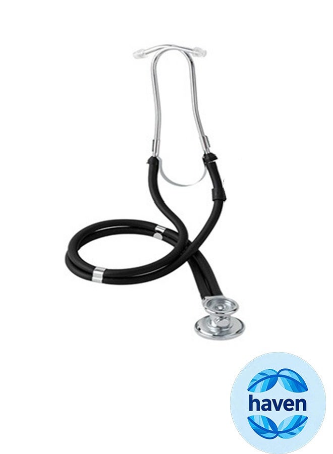 HAVEN high quality stethoscopes，Professional Portable Medical Dual Headed Multifunctional Stethoscope Tube Home Medical Professional Listening Heartbeat Pulse Stethoscope，Professional Portable Medical Dual Headed Multifunctional Stethoscope Tube - Image 1