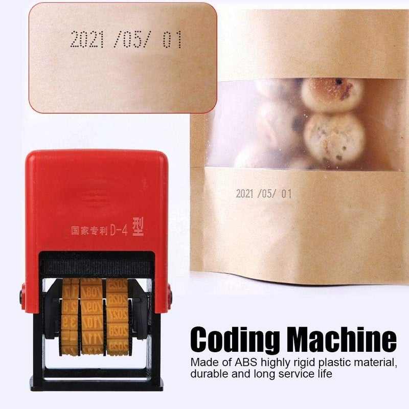 klarako D-4 type Adjustable Date Coding Machine Highly Manual Printing Tool - Image 3