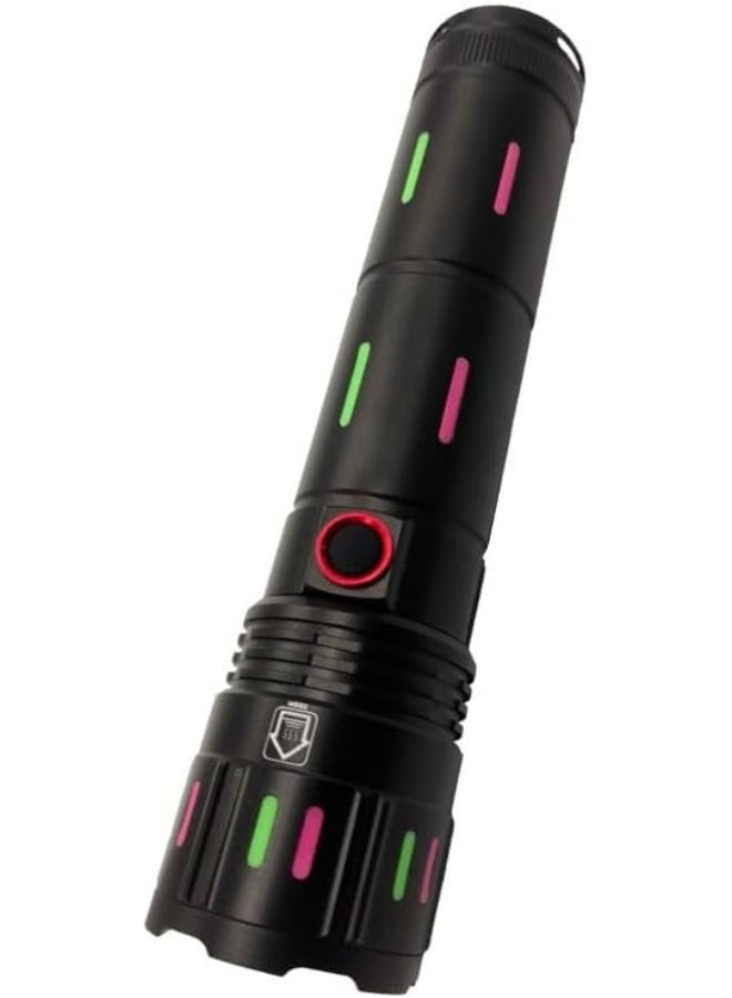 دينكس مصباح يدوي من خليط معدني من الالومنيوم DX2341 من دينكس 2000 لومن سعة البطارية: - 5400 ميلي امبير في الساعة - Image 2