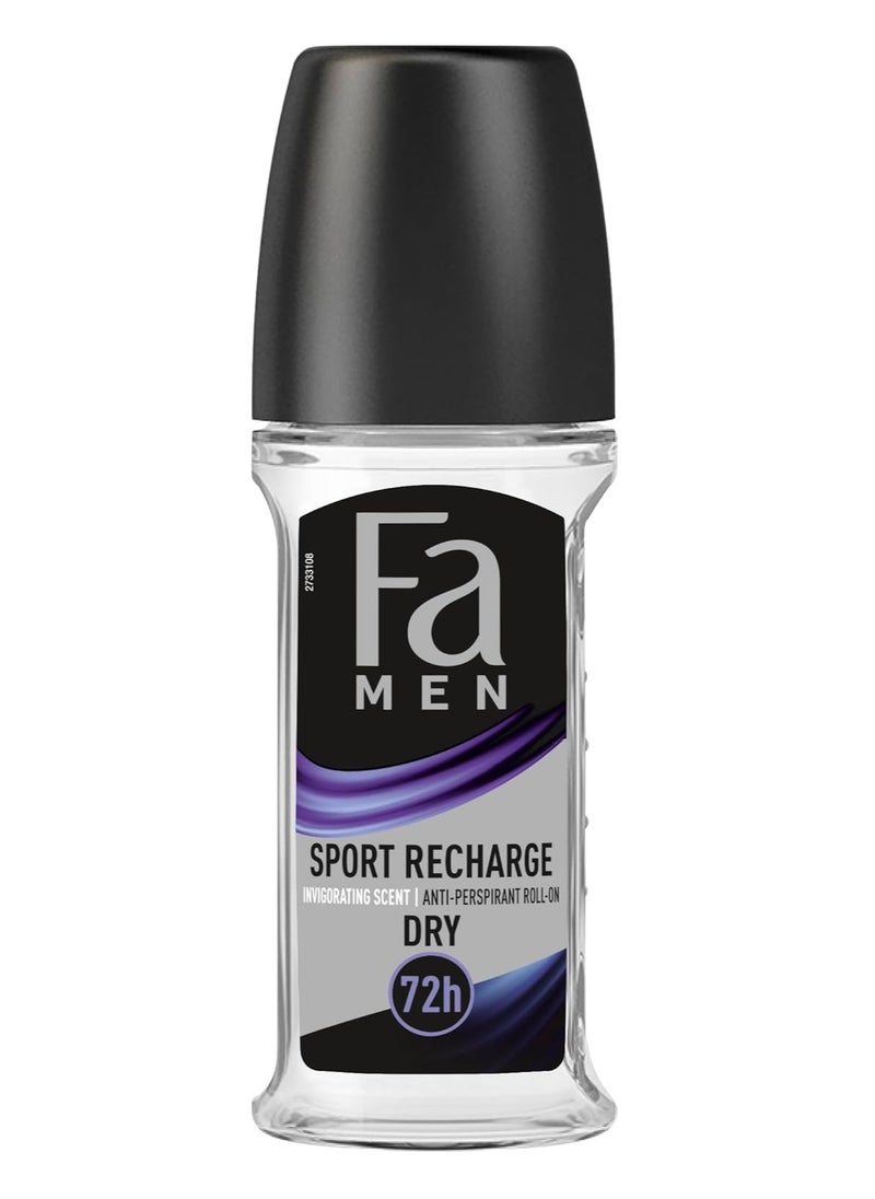 Fa Sport Recharge Roll On Deodorant for Men - 50 ml - pzsku/Z7C97C7BA90763D342DDDZ/45/_/1727630201/72d56c19-0cbf-4a40-af9a-22120ef0f094