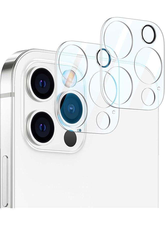 إيروريكس متوافق مع ايفون 12 12 ميني 12 برو 12 برو ماكس واقي عدسة الكاميرا ايفون 12 واقي شاشة عدسة الكاميرا عالي الدقة من الزجاج المقوى لهاتف ايفون ايفون 12 برو - Image 1