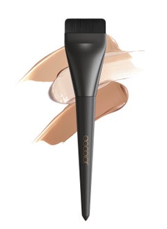 docolor Flat Foundation Brush for Liquid Makeup, Ultra Thin Liquid Foundation Brush Makeup Face Brush for Blending, Cream, Makeup Tool - Black  - Image 1