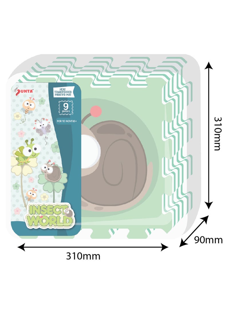 Sunta - Sunta - Insect World Puzzle Mat 9pcs - Image 1