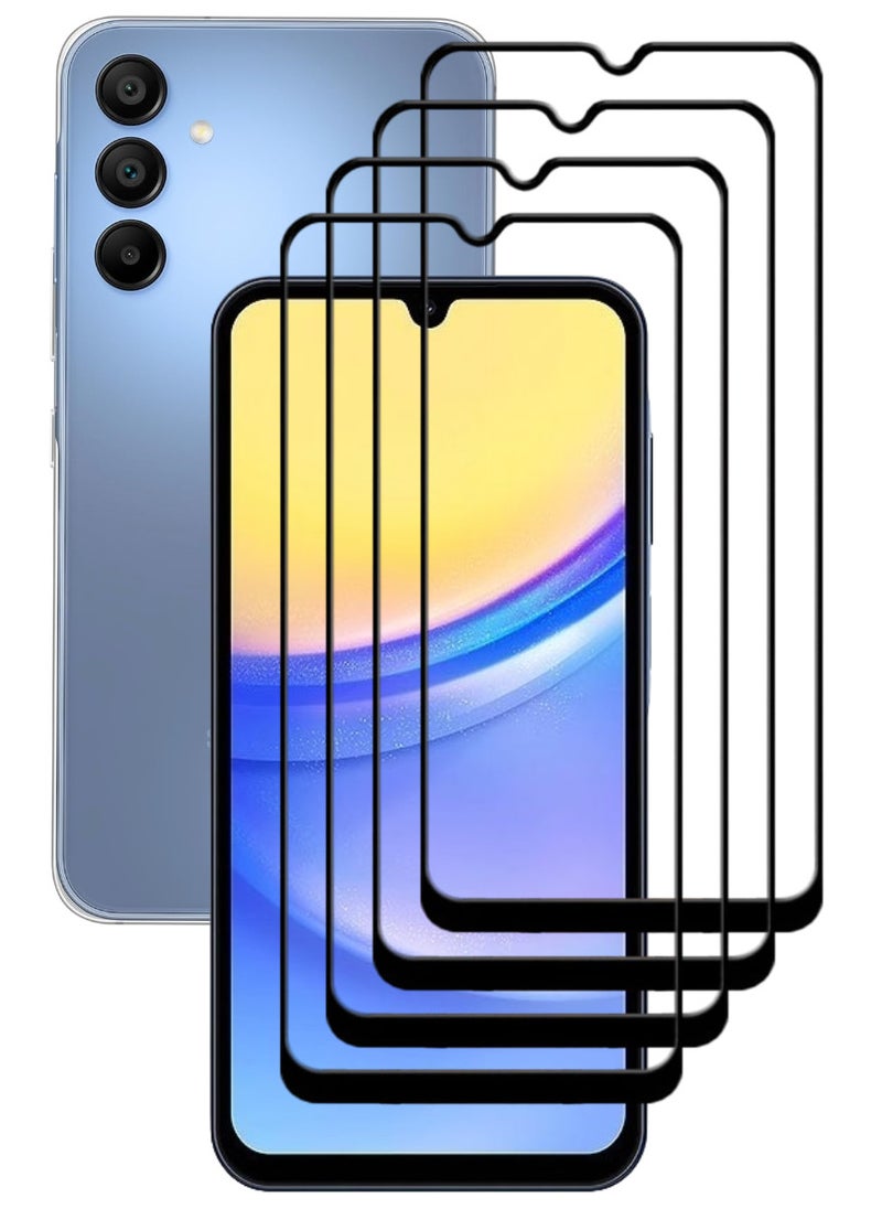 ACLIX 4 Pieces Antistatic ESD Dustproof Premium Quality High Definition Tempered Glass Screen Protector Designed For Samsung Galaxy A16 5G - Image 1