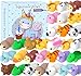 POKONBOY 30 Pcs Squishies Mochi Toys Mini Kawaii Squishy Forest Animals Squeeze Stress Relief Toys Easter Basket Stuffers Christmas Birthday for Kids - Image 2