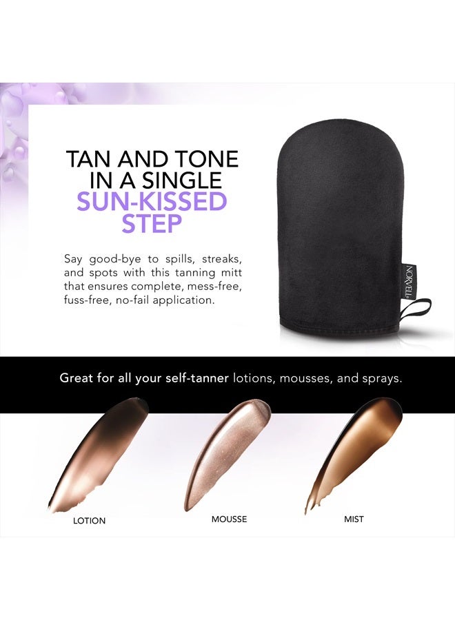 norvell Sunless Streak free Self Tanning Washable Applicator Blending Tan Mitt - Image 4