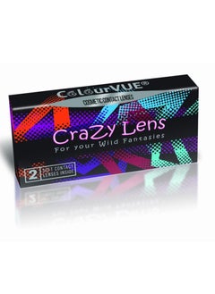 ColourVUE Crazy Lens - Mad Hatter Cosplay Lenses Yearly Disposable  - 2 Lenses  - Image 2