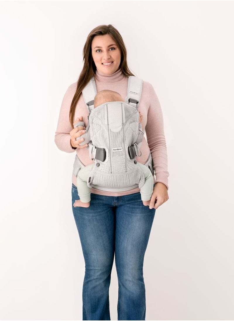 BABYBJORN Baby 3D Mesh Carrier One Air Grey  - Image 3